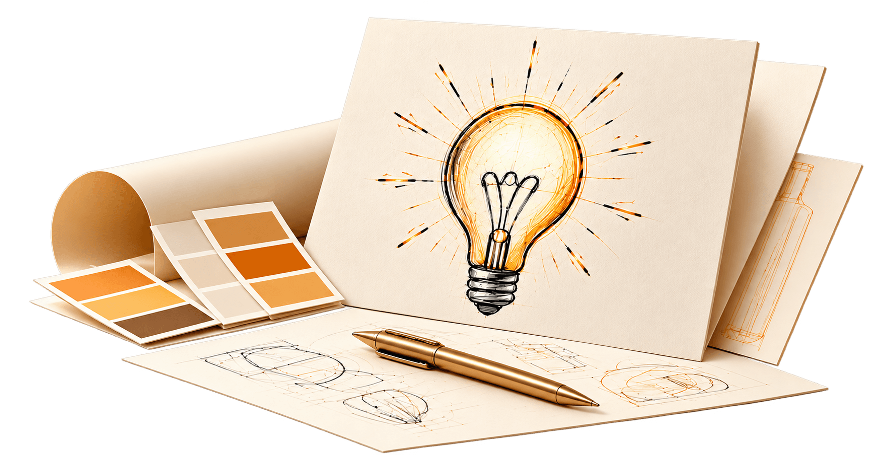 Brand Idea Concept Sketch